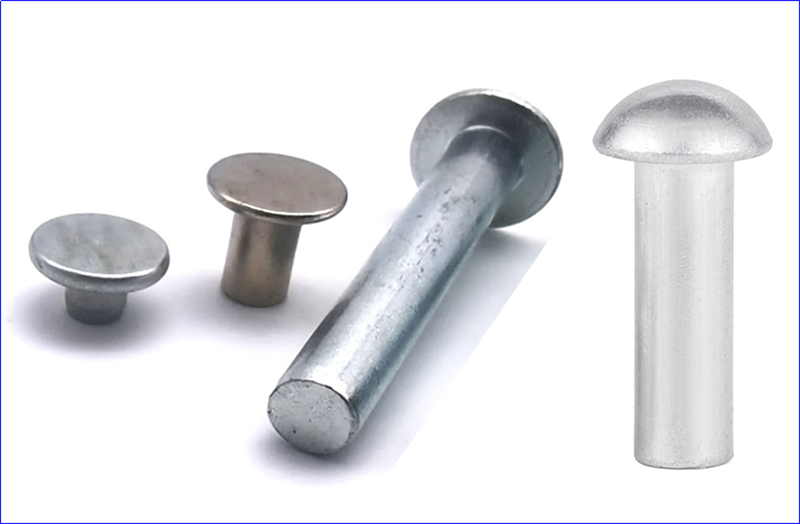 Каковы общий материал твердых заклепков？