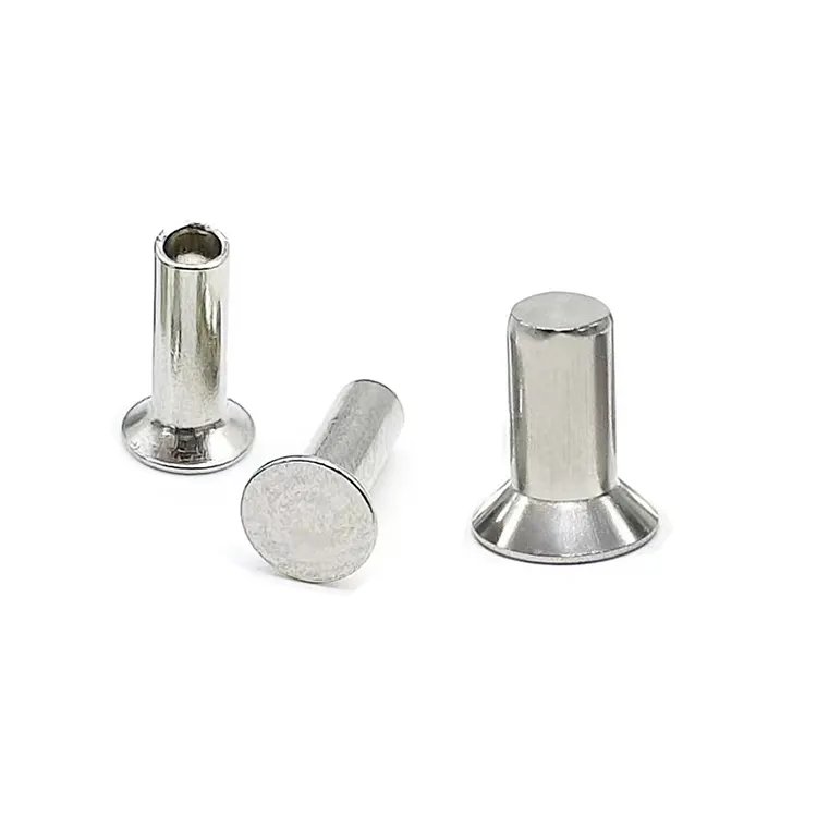 Железные заклепки с потайной головкой