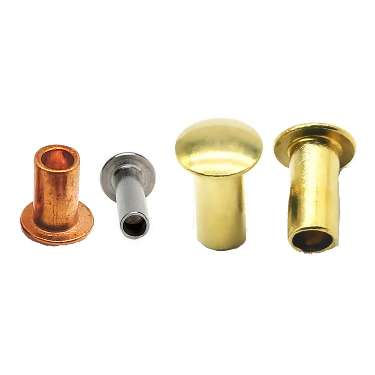 Полуполые заклепки с панорамной головкой